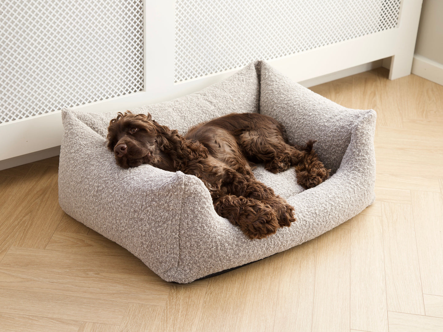 Bouclé Cloud Orthopedic Dog Bed